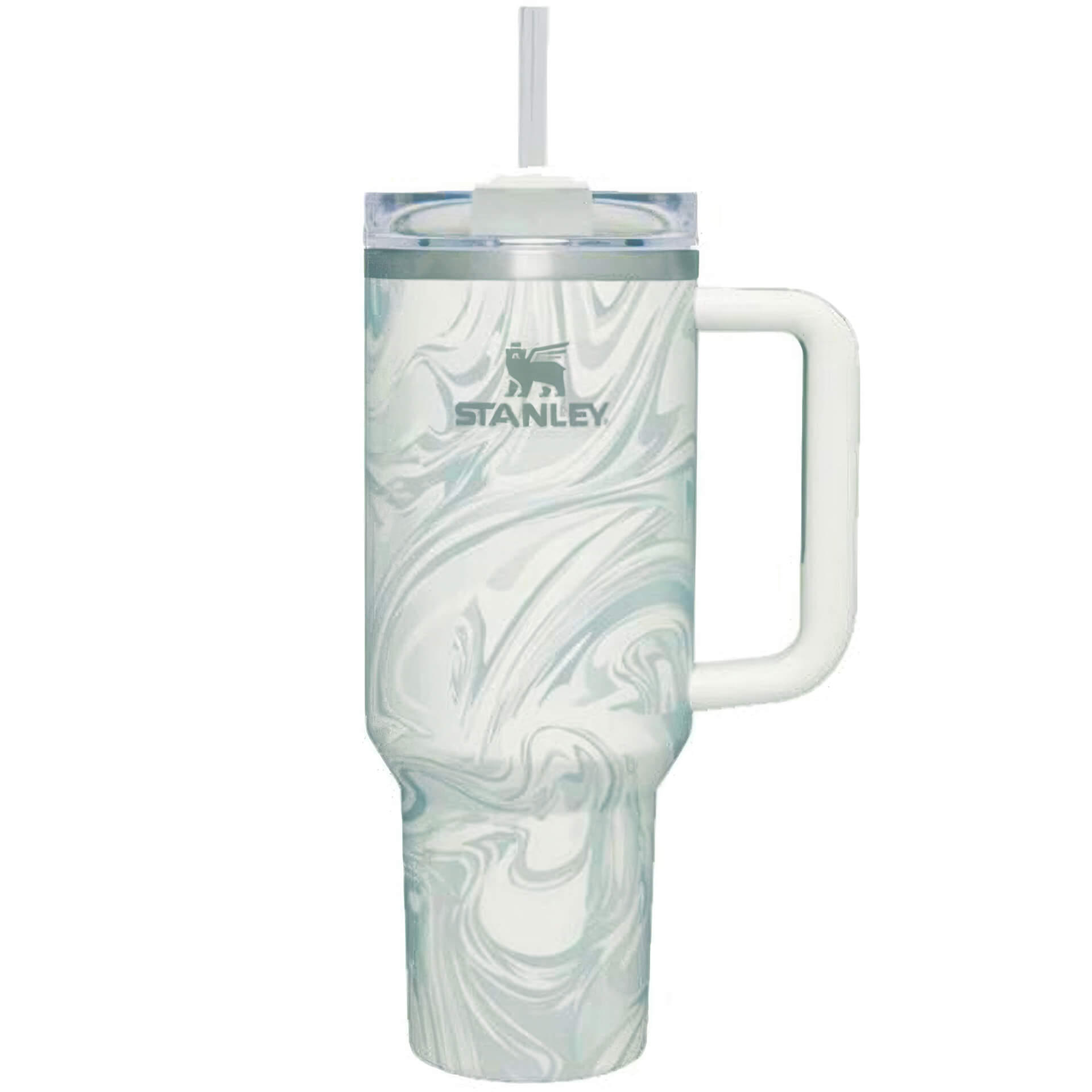 stanley cup quencher h2 0 flowstate tumbler 40oz 5 polar swirl