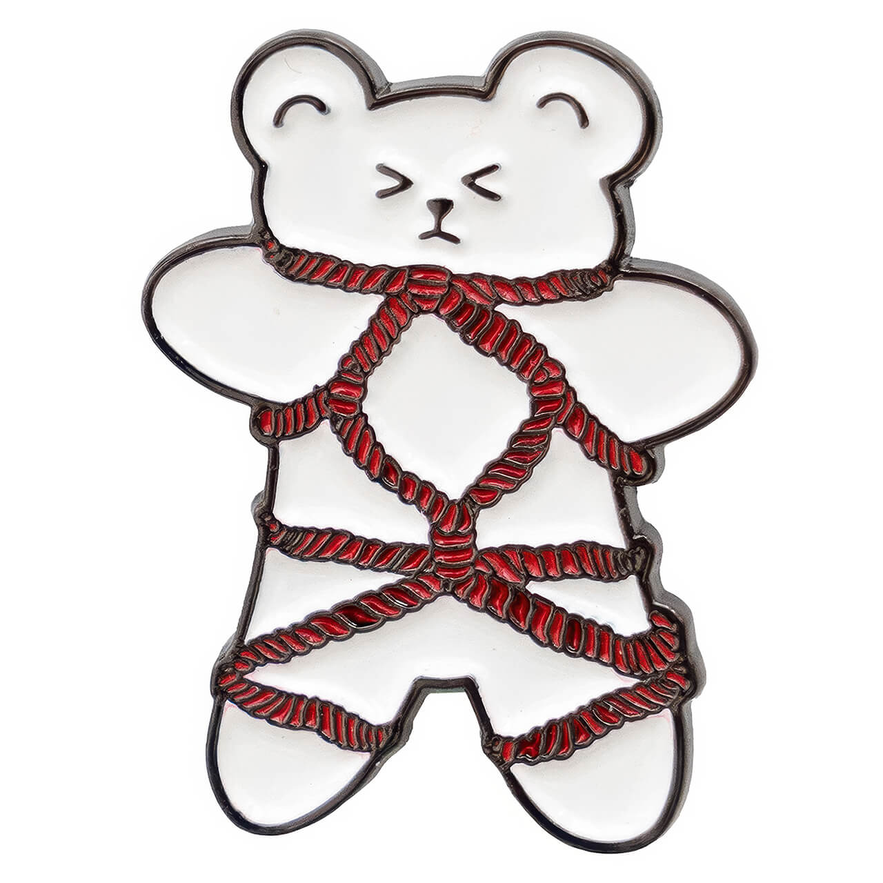 Tied Cuties Enamel Pins Lovecore Aesthetic Gift - Bear