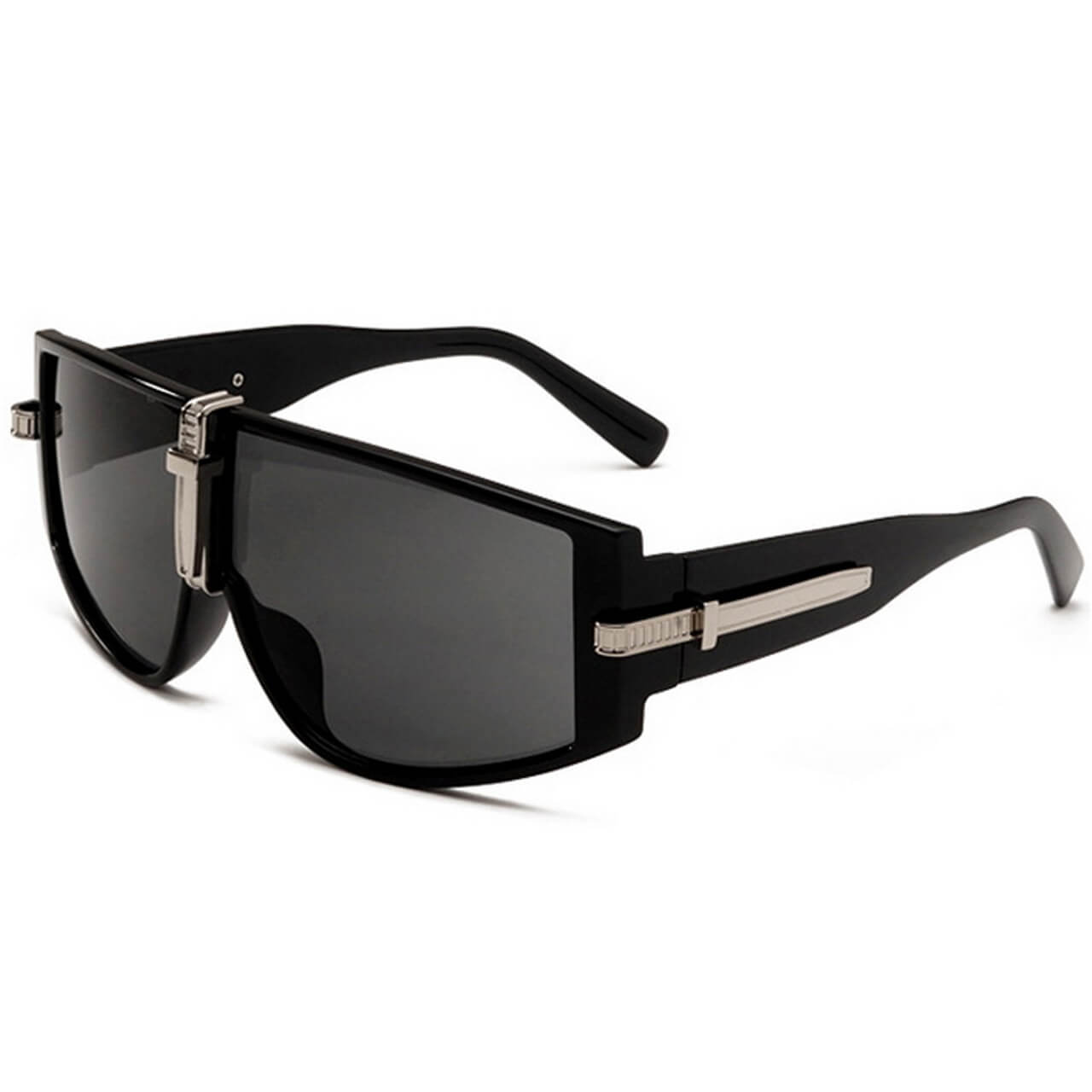 Windproof Wide Large Frame Y2K Rave Glasses