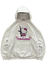 Y2K Aesthetic Kalashnikitty Hoodie Unisex